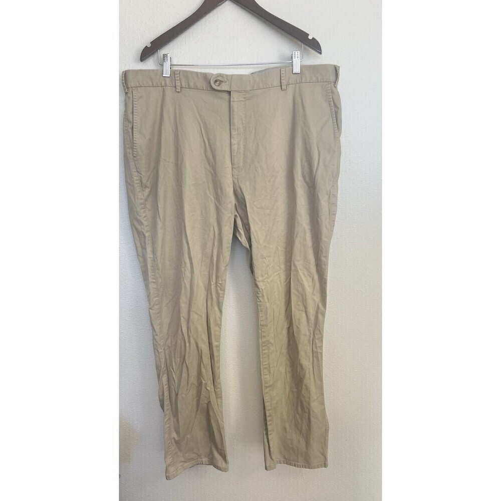 Peter Millar Pants Mens 42 Beige Chino Soft Touch Twill Pima Cotton Golf